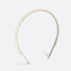J. Crew cluster pearl headband